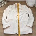 Abercrombie & Fitch  White Oversized Blazer Photo 3