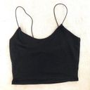 Volcom Black Thin Strap Tank Top Photo 2