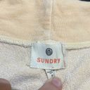 Sundry  Womens Pants Large Peach Sweatpants Lounge Comfy Soft Pull On Summer Knit Photo 1