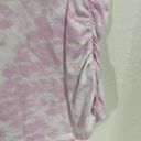 Isabel Maternity  by Ingrid & Isabel Pink Tie-Dye Short Sleeve V-Neck T- Shirt M Photo 4