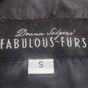 Donna Salter's Fabulous Furs Hooded Leopard Print Faux Fur Jacket Size Small Photo 6