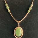 GF Jade pendant necklace marked 1/20 12K  SORRENTO Photo 1