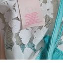 Victoria's Secret  Tiffany Blue Satin Lace Bridal Chemise Slip - Size Medium Photo 8