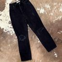 Abercrombie & Fitch  Curve Love Ultra High Rise 90s Straight Jean Black 27/4s Photo 7