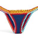 kiini  Swim Bottoms Tasmin Crocheted Bright Colored Bikini Large Photo 2