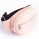 Royce New York Pink Leather Hip Bag / Crossbody Belt Bag Photo 1