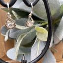 Swavorski Swarovski Dangle Silvertone Earrings Photo 2