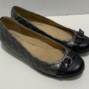 Buckle Black Softspots Quilted Leather Round Toe Slip On Shoes Captoe  Gray 6.5 Photo 2