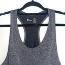 Zyia Active Grey Fog Copper Charger Fitted Racerback Tank Top Photo 2