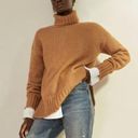 Everlane  The Cloud Oversized Turtleneck in Heathered Chai Medium New Sweater Photo 10