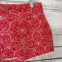 Old Navy  Women's Floral Print Flat Front Stretch Preppy Chino Shorts Pink Size 4 Photo 3