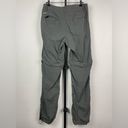 Columbia Women Gray Convertible Cargo Shorts Omni-Shade Sun Protection Pants Photo 2