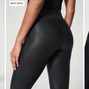 Spanx Black Faux Leather Leggings Photo 1