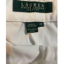 Ralph Lauren Lauren  Petite white womens chino high rise shorts 10” inseam size 1 Photo 2