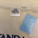 Marvel NWT White "Wakanda Forever" Crewneck Sweater Photo 3