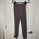 Eberjay EBERJEY Plum and White Pima Cotton Mix Stripe Track Jogger Set Size Small Photo 4