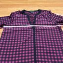 Harvé Benard Harve Benares women’s blouse size XL purple / black Photo 5