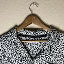 Nicole Miller NWT  New York black/white button up pijama top ( L ) Photo 1