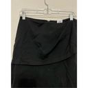 CAbi  Overlay Pencil Skirt Black #3099 Sz 4 Photo 2