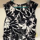 Emma & Michele NWT  Floral Black and White Dress Sz 8 Photo 1