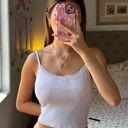 Brandy Melville Skylar Heart Eyelet Tank Photo 1