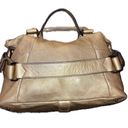 Aimee Kestenberg  Tabitha Satchel Shoulder Leather Gold Photo 3