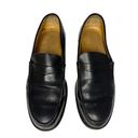 Tod's  women's black leather penny loafer size 8 Photo 2