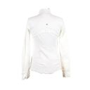 Lululemon NWT  Define Jacket Luon in White Solid Stretch Full Zip 8 Photo 4