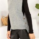 THML  Women's grey knit sweater vest size Small NEW Photo 0