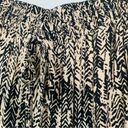 Lulus Boutique Brand Women's Black Tan Boho Tribal Print Soft Dressy Joggers Pants | L Photo 2