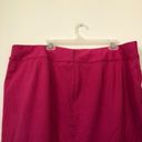 Lane Bryant NEW NWT  Plus Size Solid Bright Pink Ponte Knit Straight Pencil Skirt Photo 6