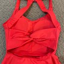 Halara Red  Cut Out Workout Dress Photo 6