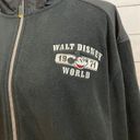 Disney Walt  World Disneyland Resort Full Zip Fleece Jacket XL Extra Large Mickey Photo 6