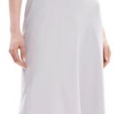 Theory  Silk Georgette Knee Length Slip Skirt in Hydrangea M Photo 1