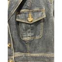 L.L.Bean  Jacket Womens Blue Cotton Denim Jean Chore Barn Jacket Size small VTG Photo 3