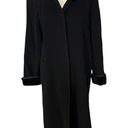 London Fog Vintage 90’s Wool  Hooded Maxi Button up Coat. Size Large Photo 1