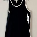 American Apparel Women’s Sleeveless Tank Black w/ White Hems Size Medium NWOT Photo 5