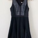 Rebecca Taylor Tweed Pleated A-Line Dress Photo 0