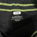 FILA  Sport Tennis Skirt black yellow Pull On size medium Photo 3