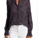 L'Agence L’Agence Carla Sheer Blouse NWT size‎ XS Photo 6