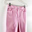 Bubblegum Escada High Waisted Ankle Length Straight Leg Jeans Stretch  Pink 36 Photo 6