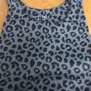 Anthropologie  All Fenix Sports Charcoal Leopard Jagger Long Bra size medium bra Photo 5