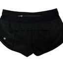 Lululemon  Speed Up Low-Rise Lined Short 2.5” in Black Size 4 Photo 3