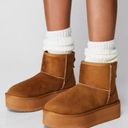 Nasty Gal Platform Mini Ankle Boots Photo 0