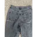 Urban Outfitters BDG  Mom Jeans High Rise Distressed Ripped Gray Women’s Size 28 Photo 12