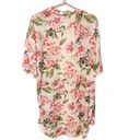 Show Me Your Mumu  One Size Brie Pink Floral Polyester Robe Photo 5