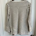 Matilda Jane Matilda, Jane, cream/green, striped, long sleeve, tee, women’s medium Photo 12