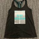 Athletic Works Stay Focused Athletic 8-10 M black green graphic razor back tank top Photo 0