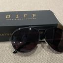 DIFF eyewear  Sunglasses in Matte Black Photo 3