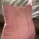 Steve Madden  Pink Leather Triple platform Boots Photo 10